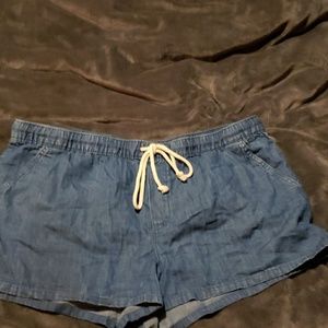 Aerie chambray shorts
